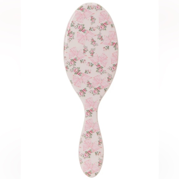 LOVESHACKFANCY Round Hair Brush in Rosa Beaux